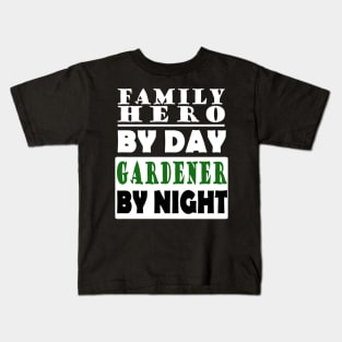 Gardener garden passion autumn nursery Kids T-Shirt